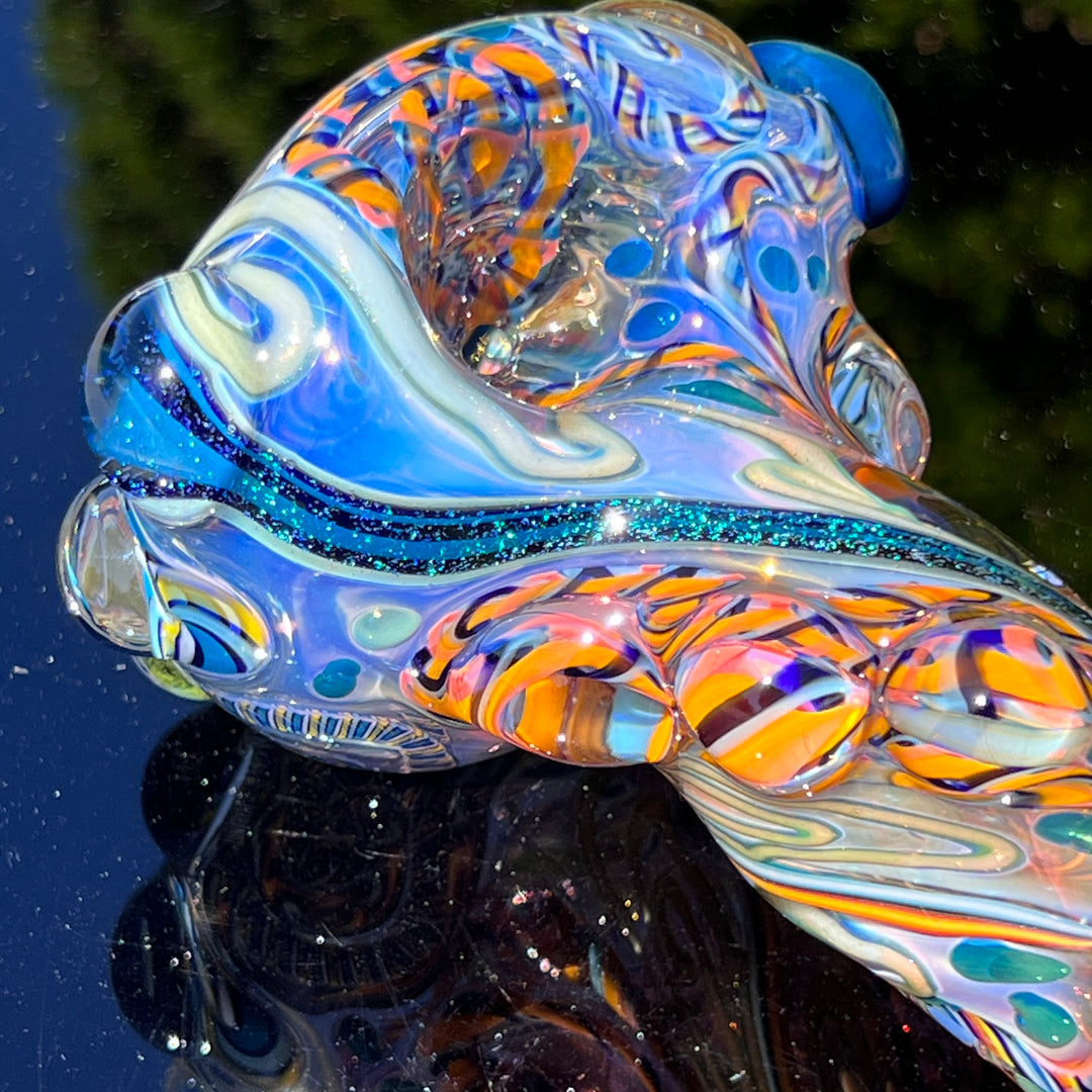 Molten Thick and Twisted Pipe 43 Glass Pipe Molten Imagination   