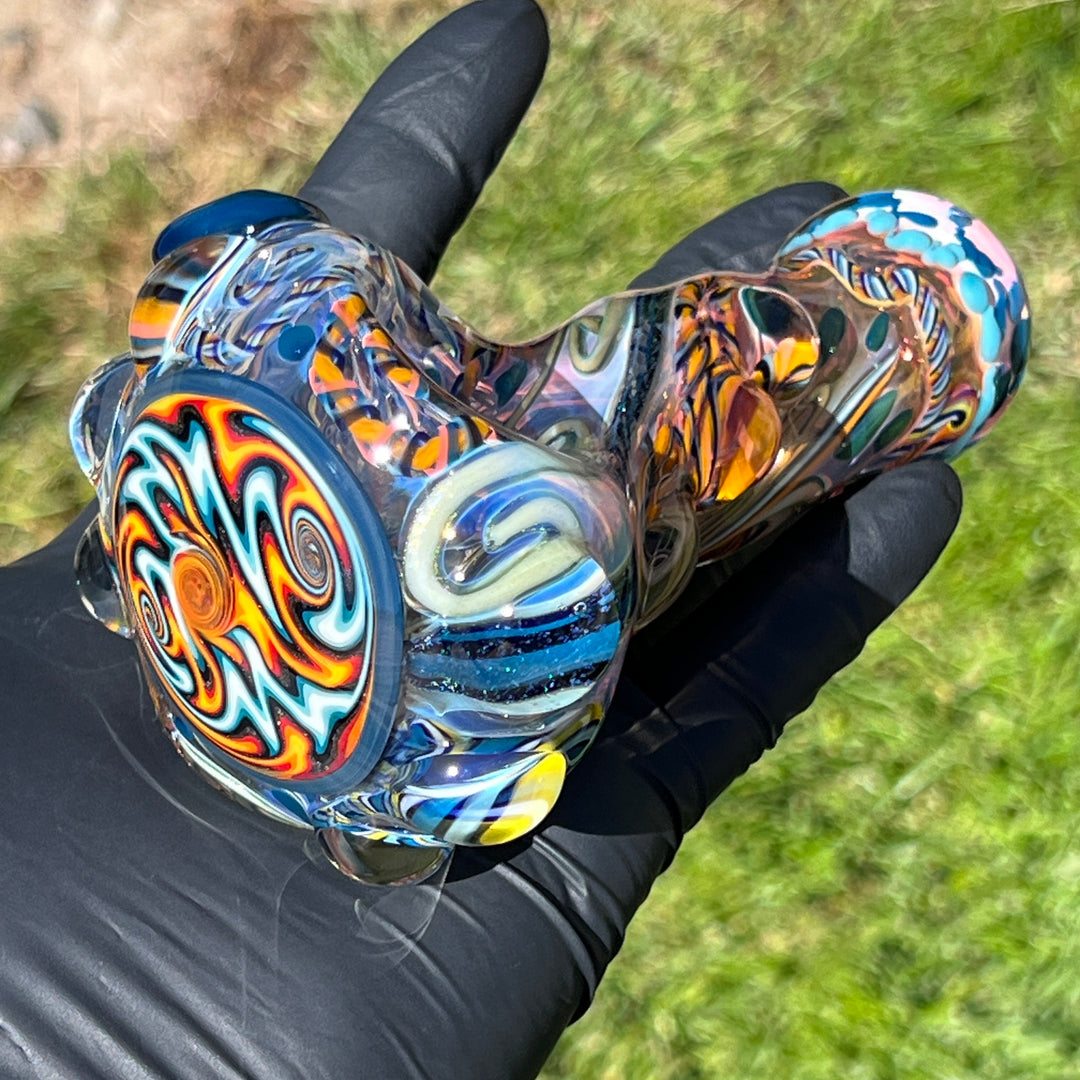 Molten Thick and Twisted Pipe 43 Glass Pipe Molten Imagination   