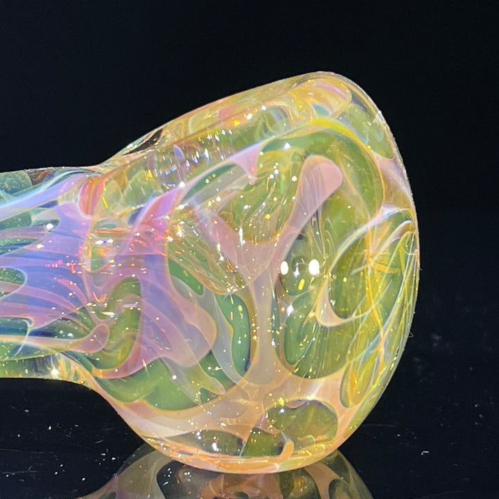 Large Ghost Flame Pipe Glass Pipe Tiny Mike   