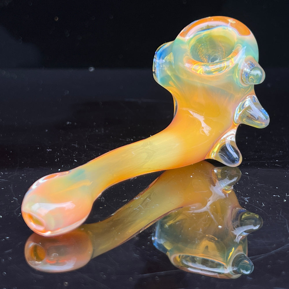 Fumed Spike Sherlock Glass Pipe Orosboro Glass   