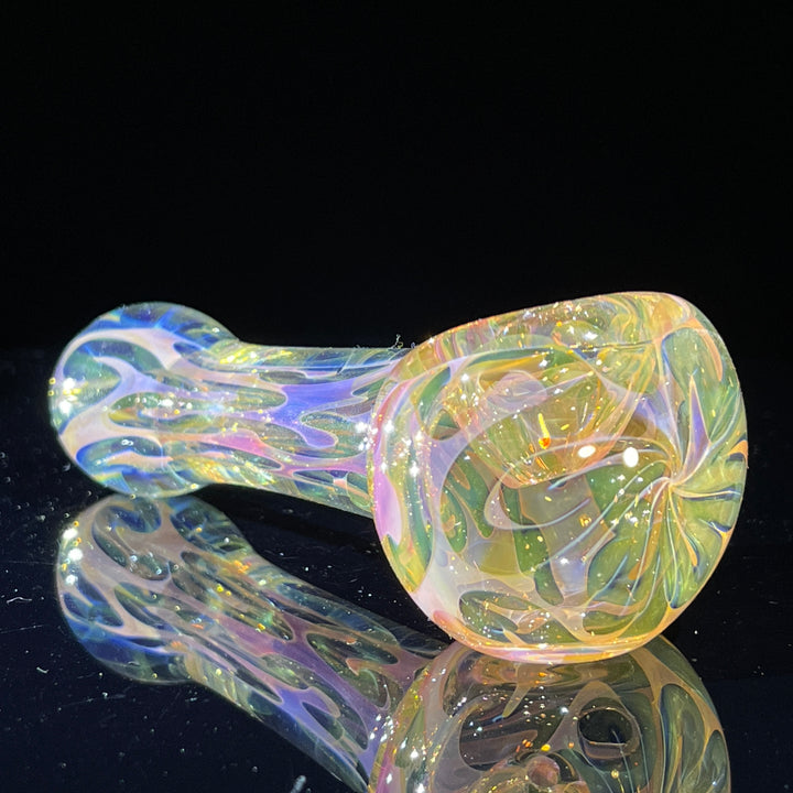 Large Ghost Flame Pipe Glass Pipe Tiny Mike   