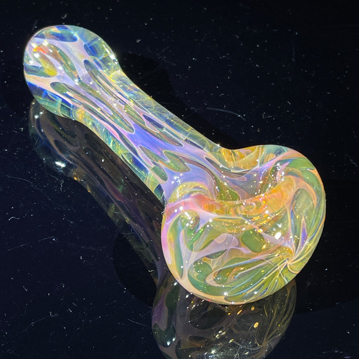 Large Ghost Flame Pipe Glass Pipe Tiny Mike   