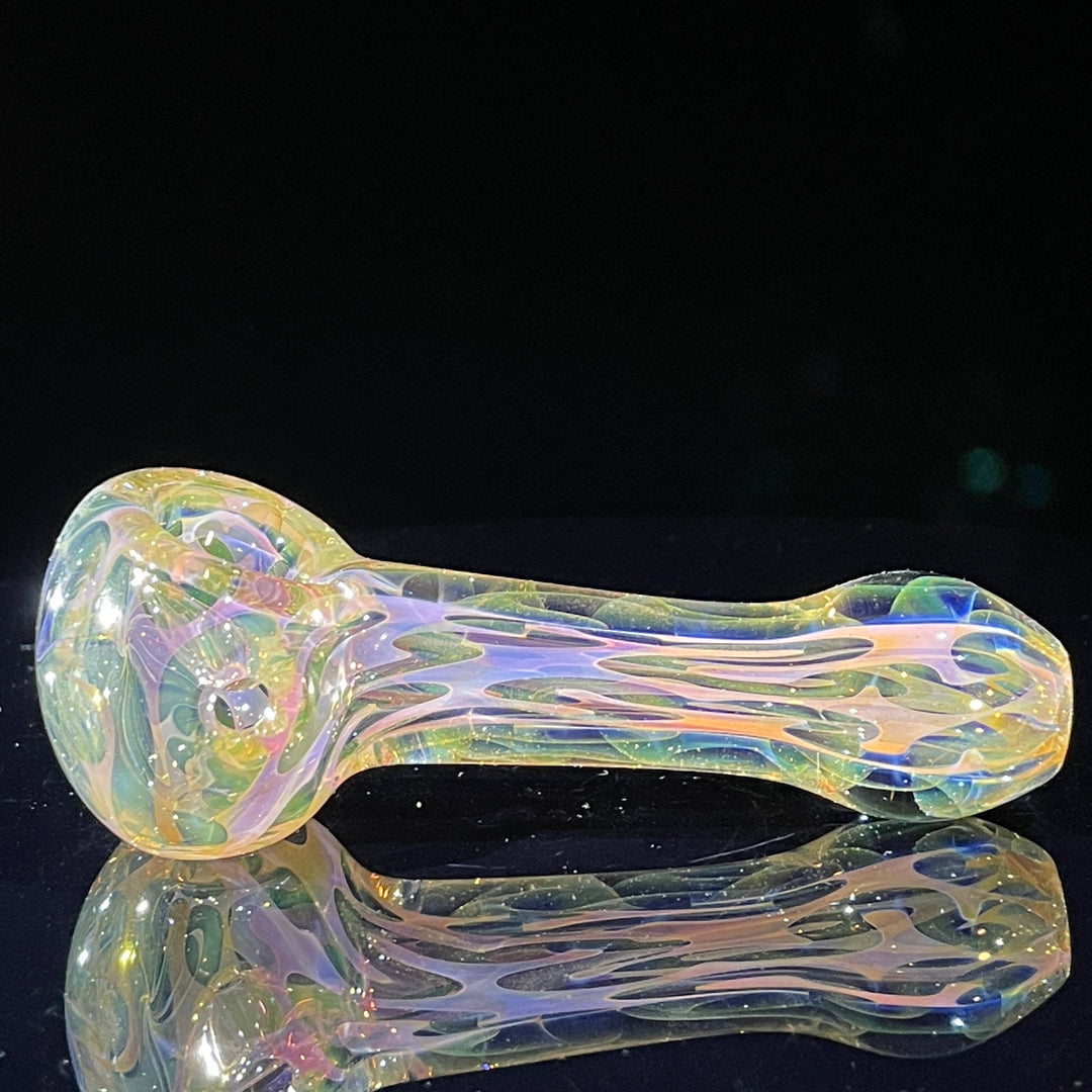 Large Ghost Flame Pipe Glass Pipe Tiny Mike   