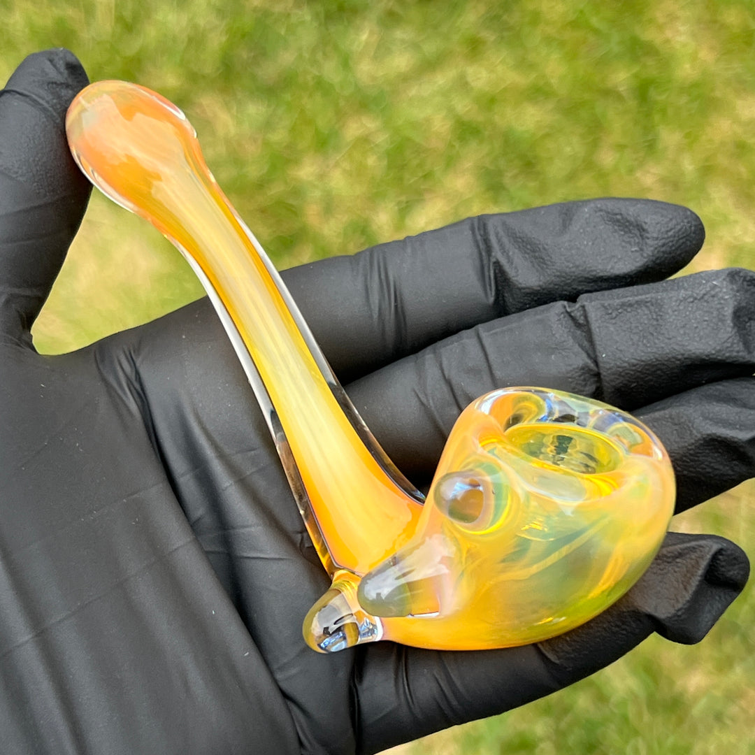 Fumed Spike Sherlock Glass Pipe Orosboro Glass   