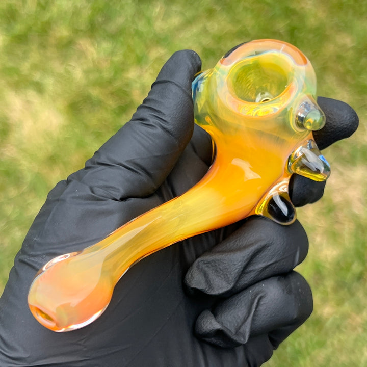 Fumed Spike Sherlock Glass Pipe Orosboro Glass   