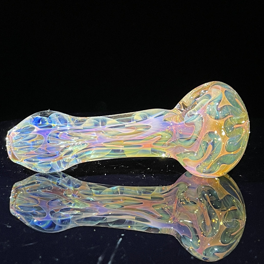 Large Ghost Flame Pipe Glass Pipe Tiny Mike   