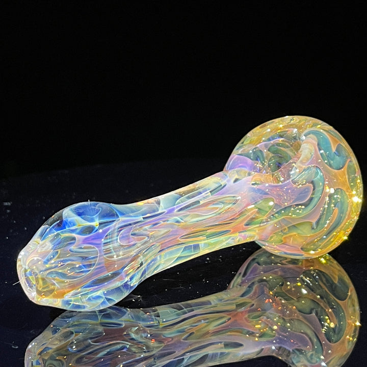 Large Ghost Flame Pipe Glass Pipe Tiny Mike   