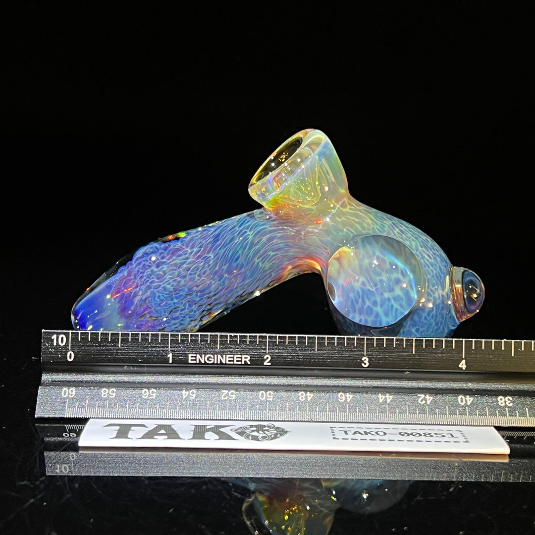 Purple Nebula Drop Hammer Glass Pipe Tako Glass   