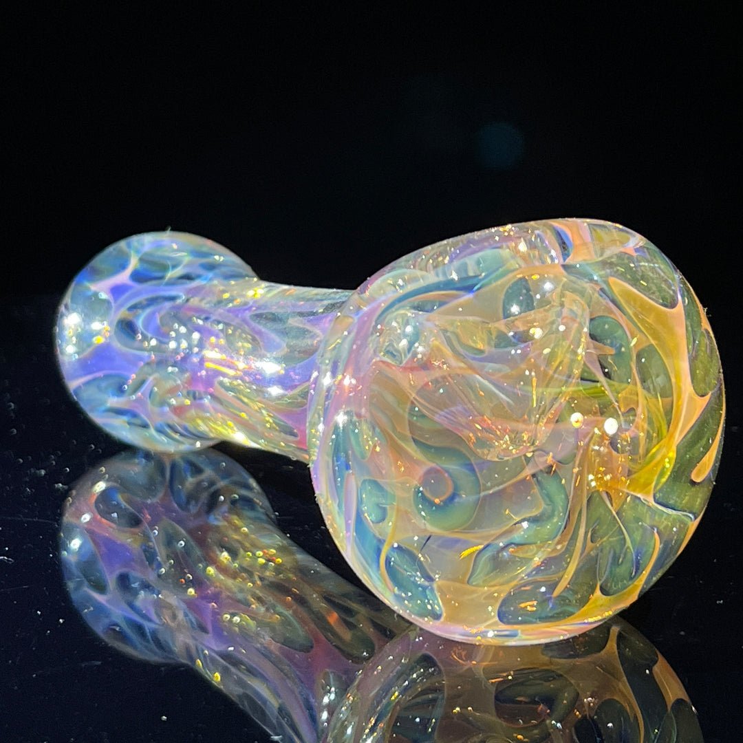 Large Ghost Flame Pipe Glass Pipe Tiny Mike   