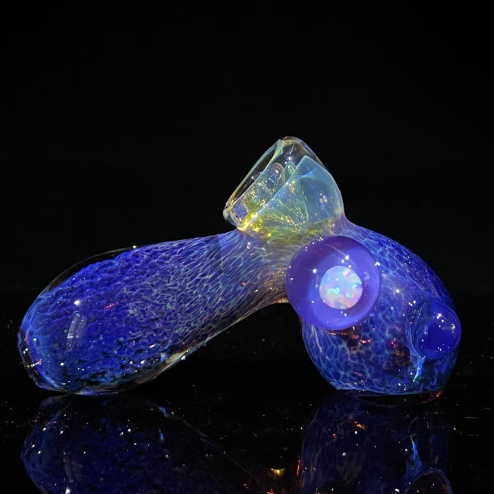 Purple Nebula Opal Drop Hammer Glass Pipe Tako Glass   