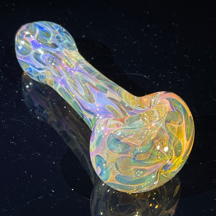 Large Ghost Flame Pipe Glass Pipe Tiny Mike   