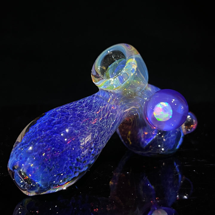 Purple Nebula Opal Drop Hammer Glass Pipe Tako Glass   