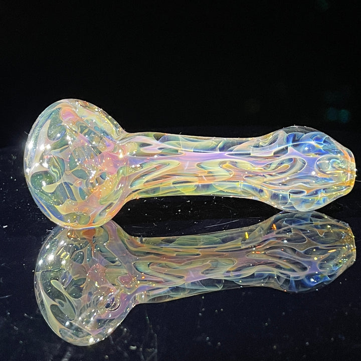 Large Ghost Flame Pipe Glass Pipe Tiny Mike   