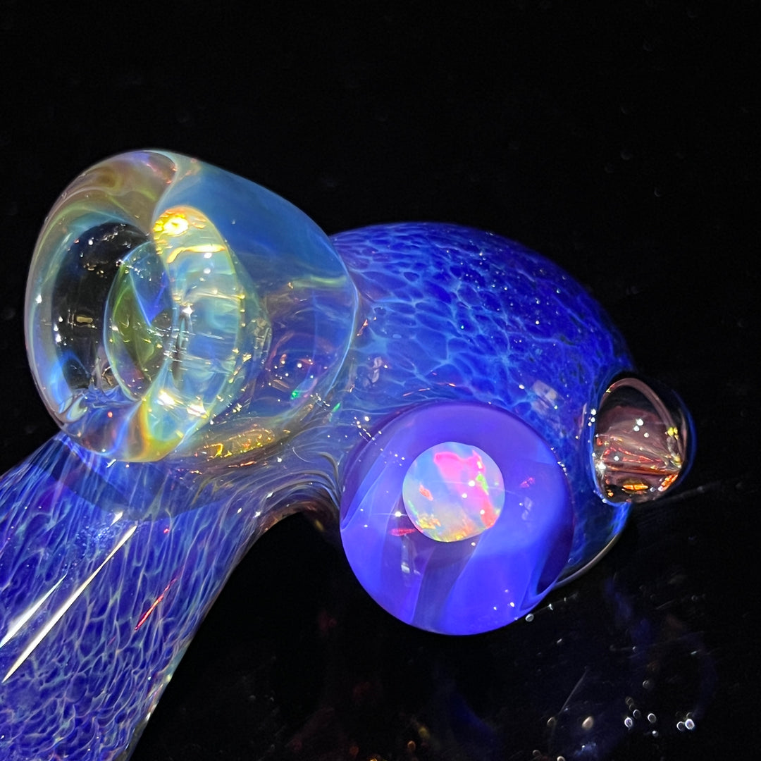 Purple Nebula Opal Drop Hammer Glass Pipe Tako Glass   