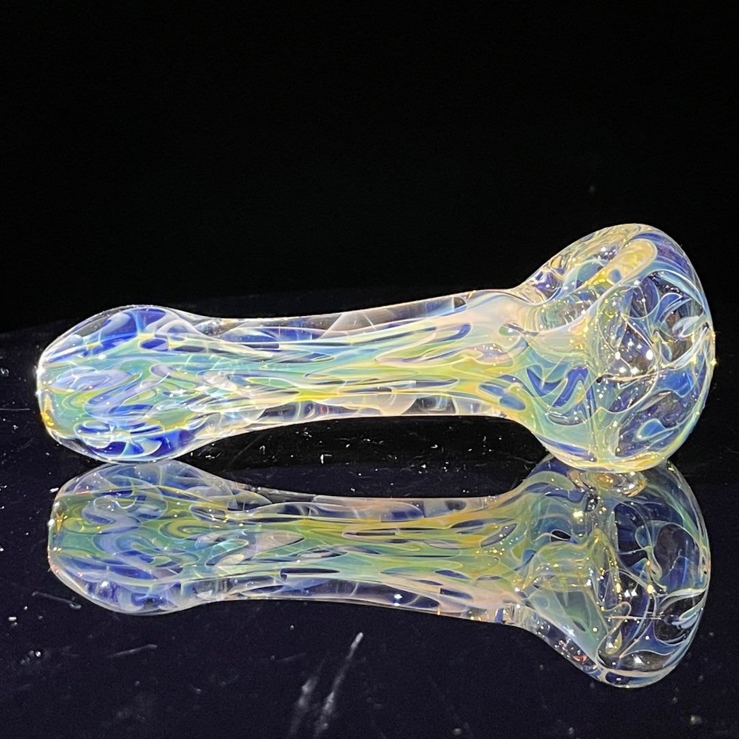 Large Ghost Flame Pipe Glass Pipe Tiny Mike   