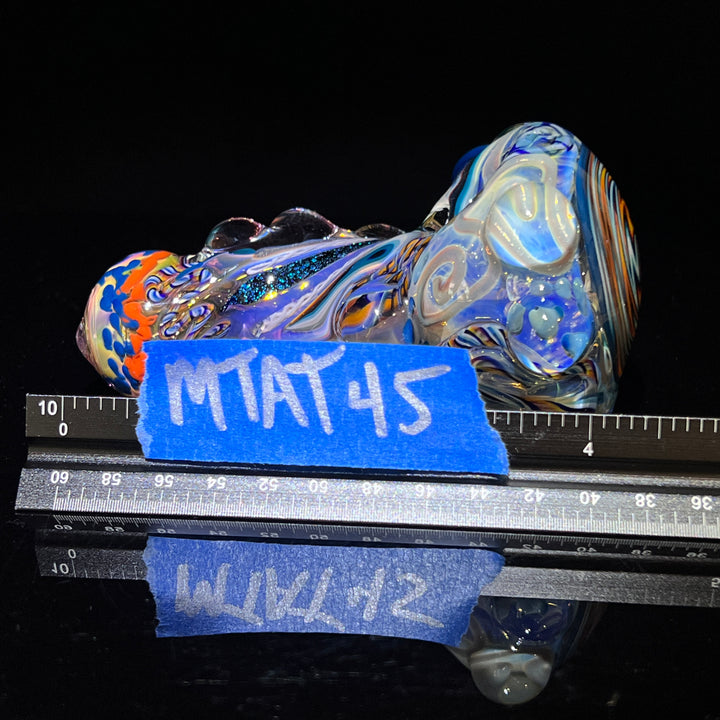 Molten Thick and Twisted Pipe 45 Glass Pipe Molten Imagination   