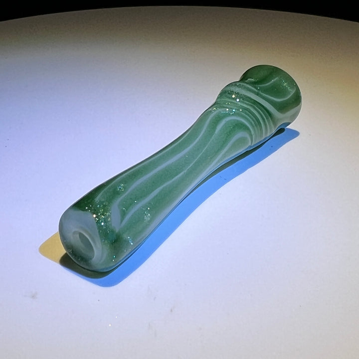 Mighty Moss UV Chillum Glass Pipe Taggart Glass   