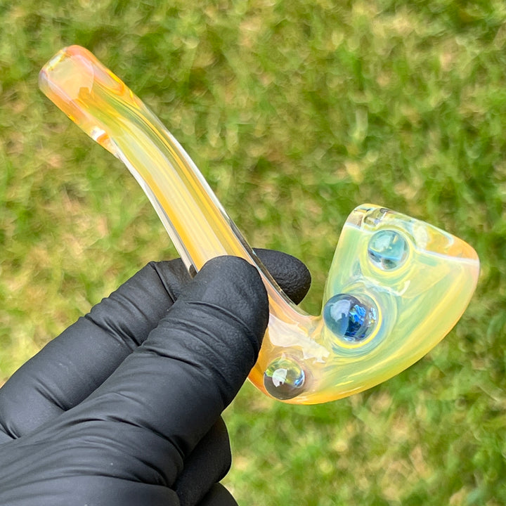 Fumed Spike Sherlock Glass Pipe Orosboro Glass   