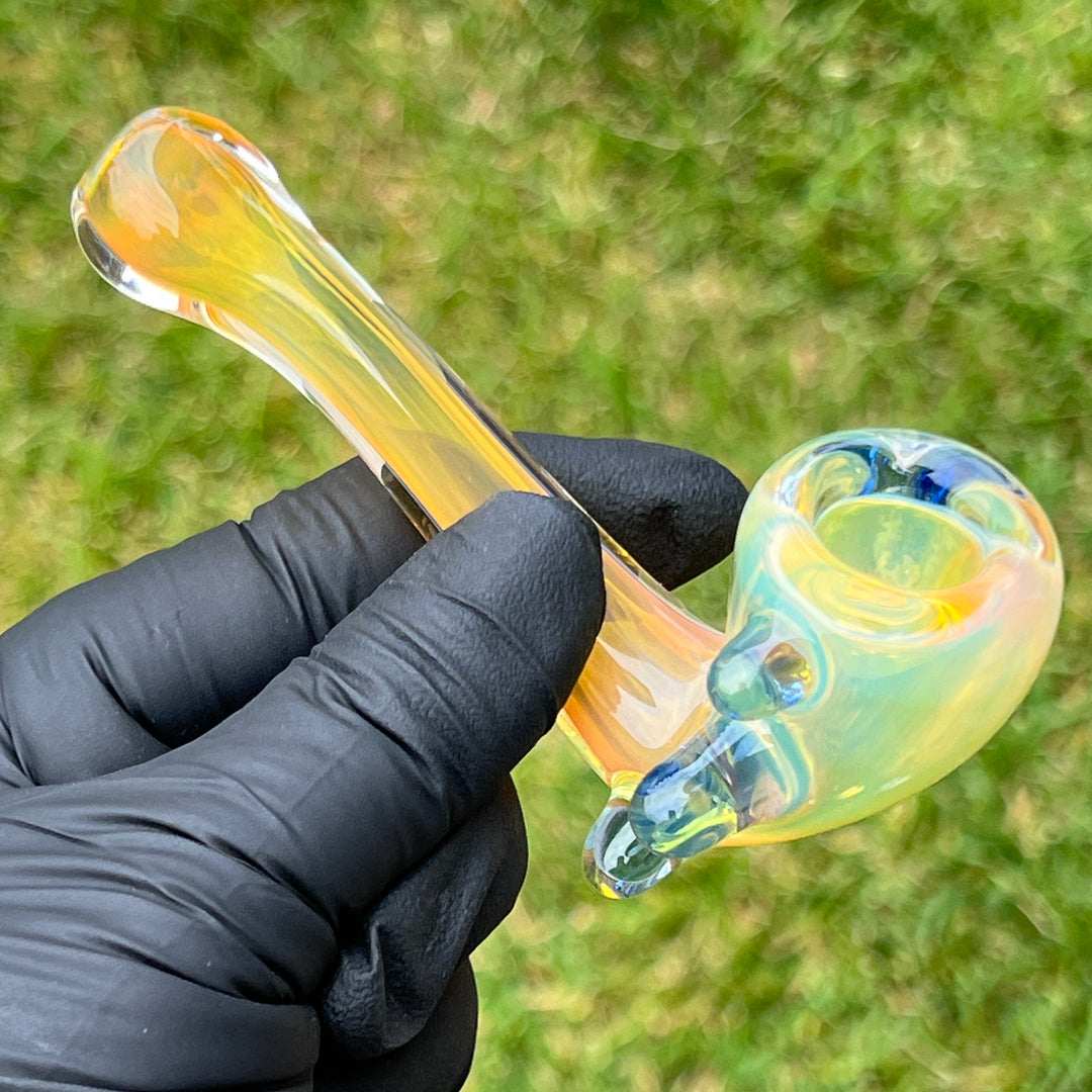 Fumed Spike Sherlock Glass Pipe Orosboro Glass   