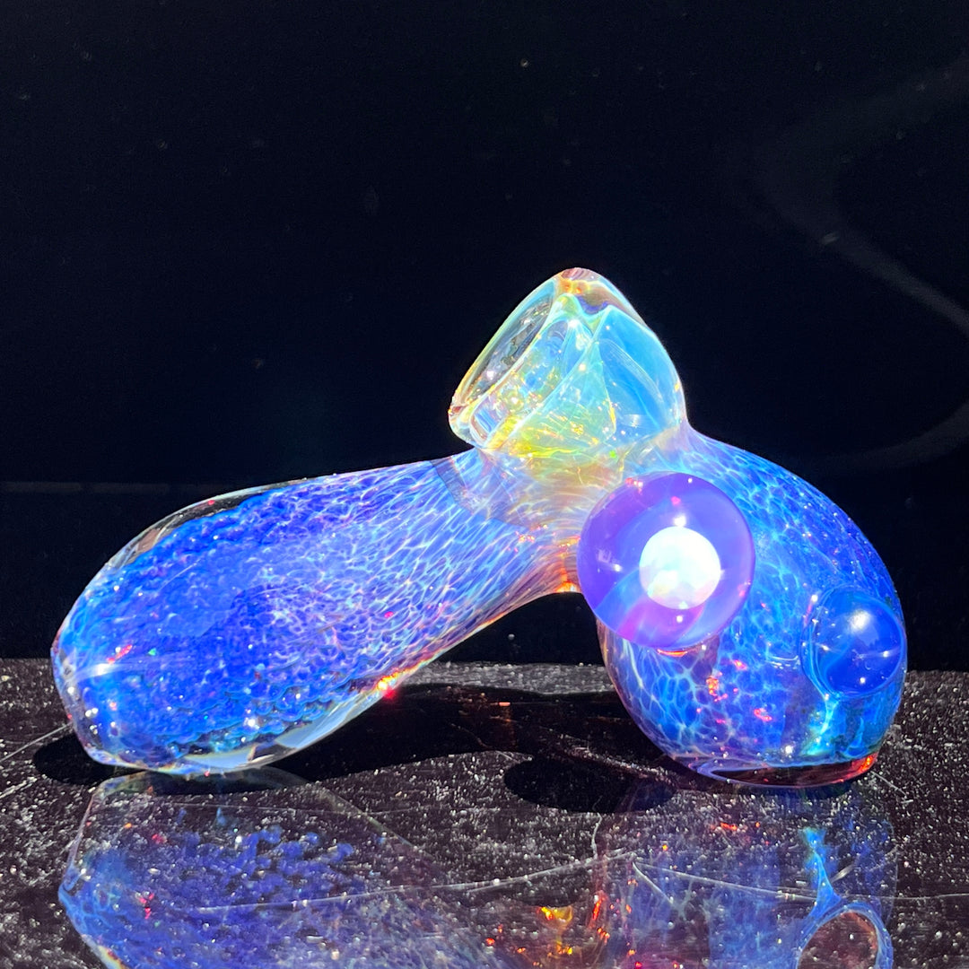 Purple Nebula Opal Drop Hammer Glass Pipe Tako Glass   