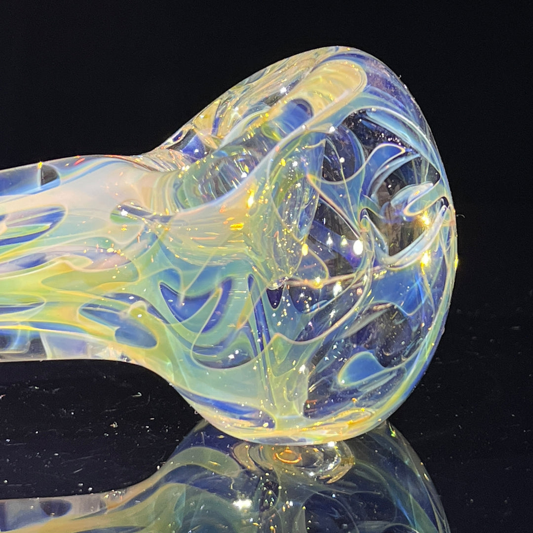 Large Ghost Flame Pipe Glass Pipe Tiny Mike   