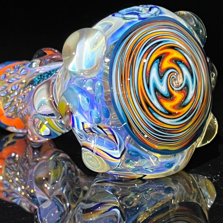 Molten Thick and Twisted Pipe 45 Glass Pipe Molten Imagination   