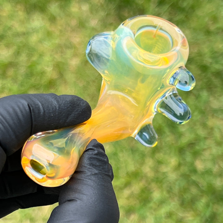 Fumed Spike Sherlock Glass Pipe Orosboro Glass   