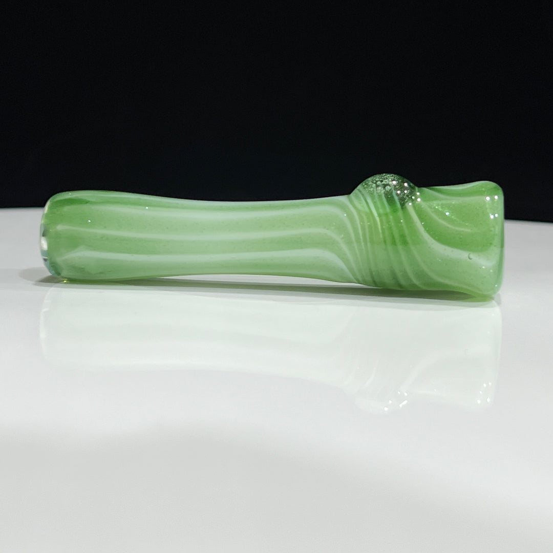 Mighty Moss UV Chillum Glass Pipe Taggart Glass   