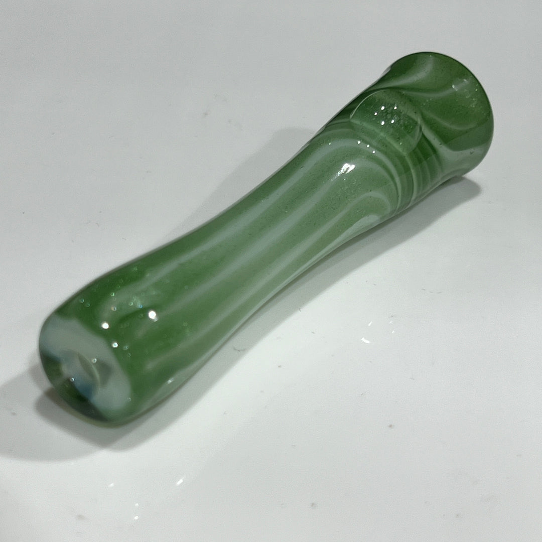 Mighty Moss UV Chillum Glass Pipe Taggart Glass   