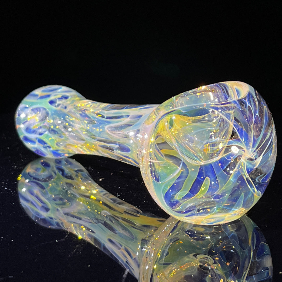 Large Ghost Flame Pipe Glass Pipe Tiny Mike   