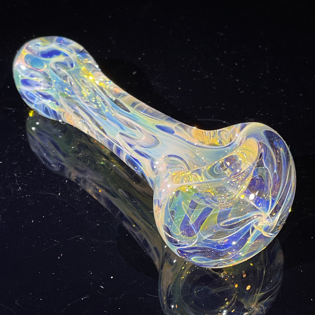 Large Ghost Flame Pipe Glass Pipe Tiny Mike   