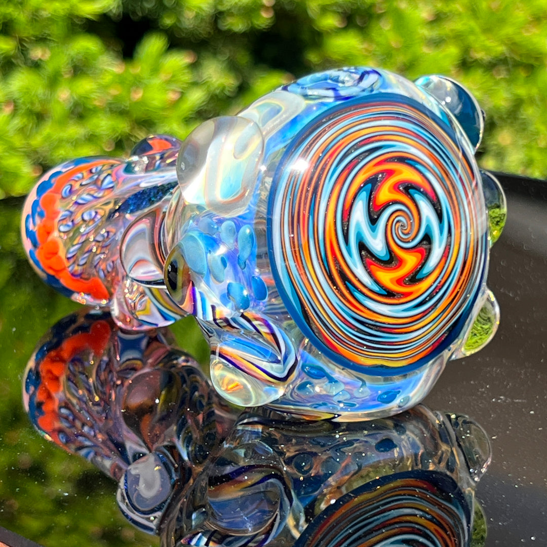 Molten Thick and Twisted Pipe 45 Glass Pipe Molten Imagination   