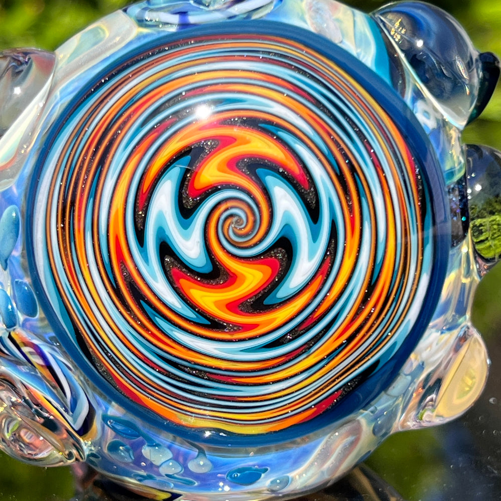 Molten Thick and Twisted Pipe 45 Glass Pipe Molten Imagination   