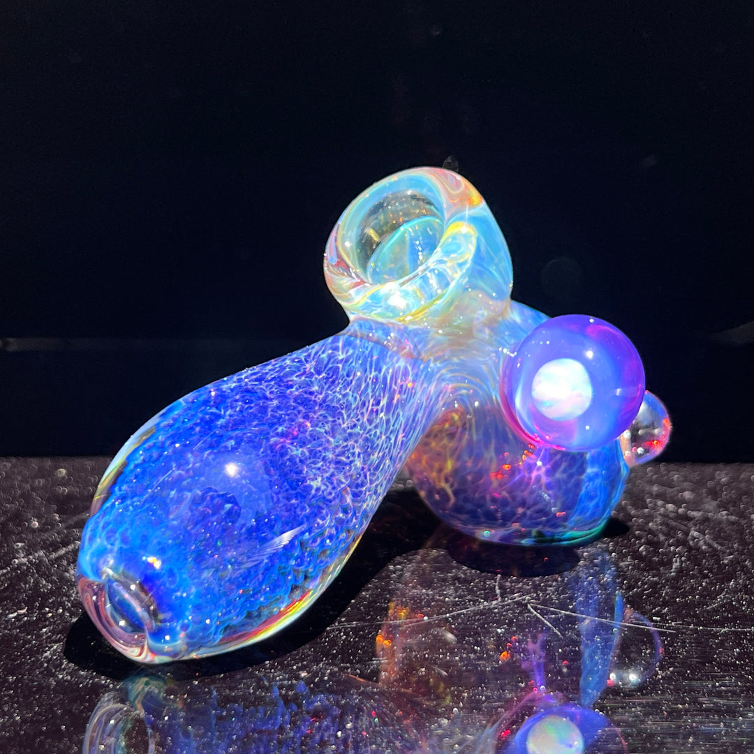 Purple Nebula Opal Drop Hammer Glass Pipe Tako Glass   