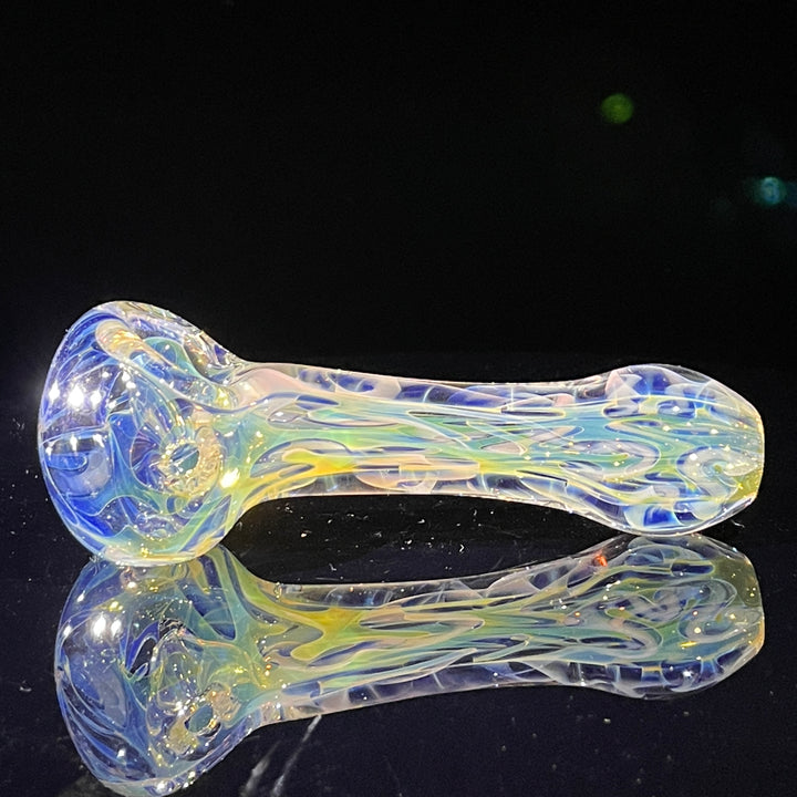 Large Ghost Flame Pipe Glass Pipe Tiny Mike   