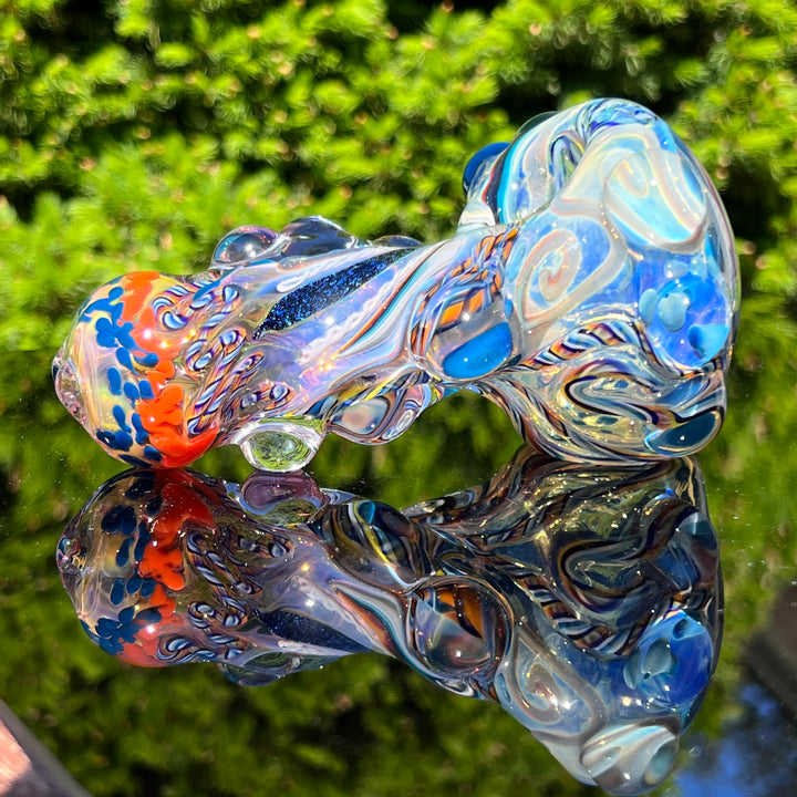 Molten Thick and Twisted Pipe 45 Glass Pipe Molten Imagination   