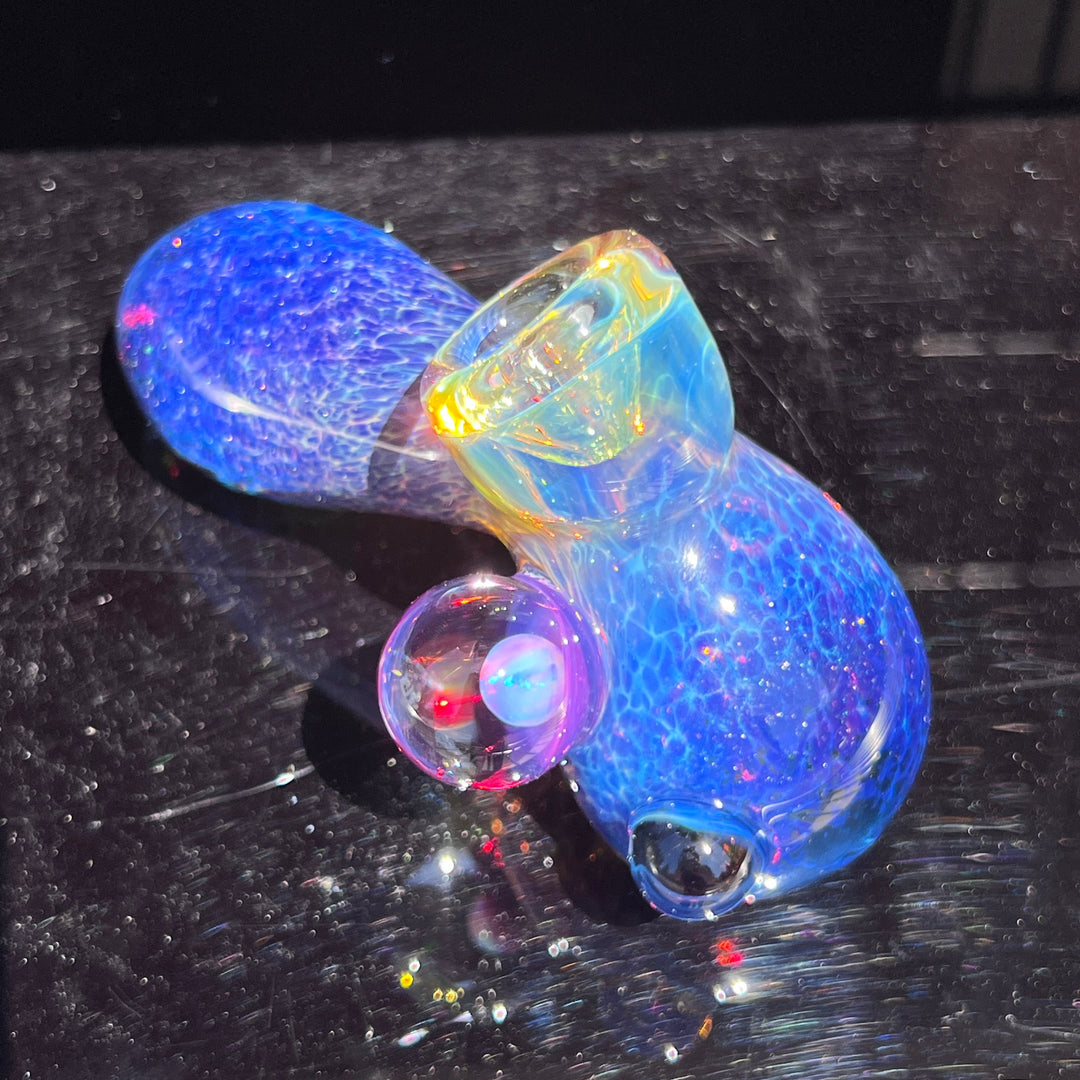 Purple Nebula Opal Drop Hammer Glass Pipe Tako Glass   