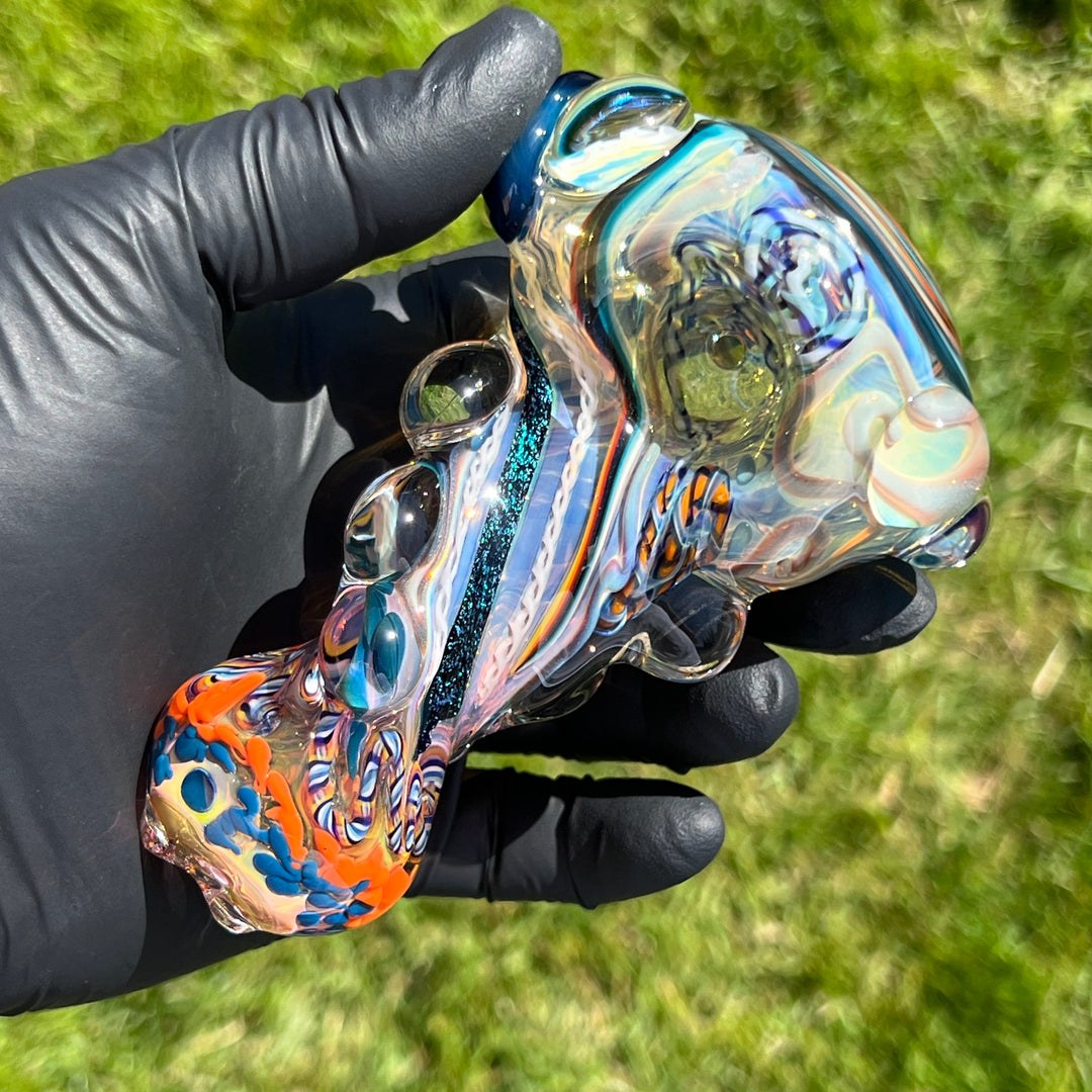 Molten Thick and Twisted Pipe 45 Glass Pipe Molten Imagination   