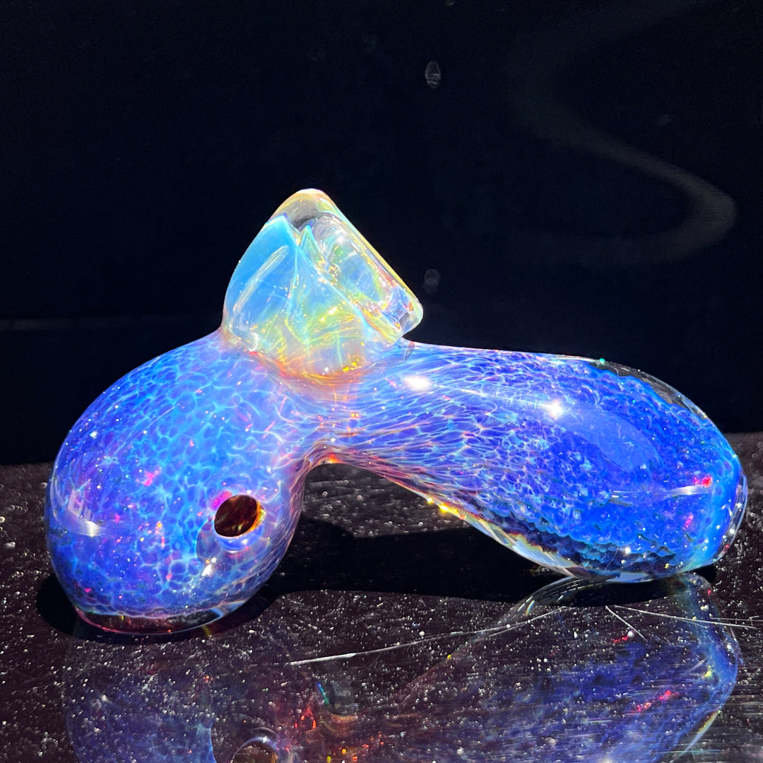 Purple Nebula Opal Drop Hammer Glass Pipe Tako Glass   