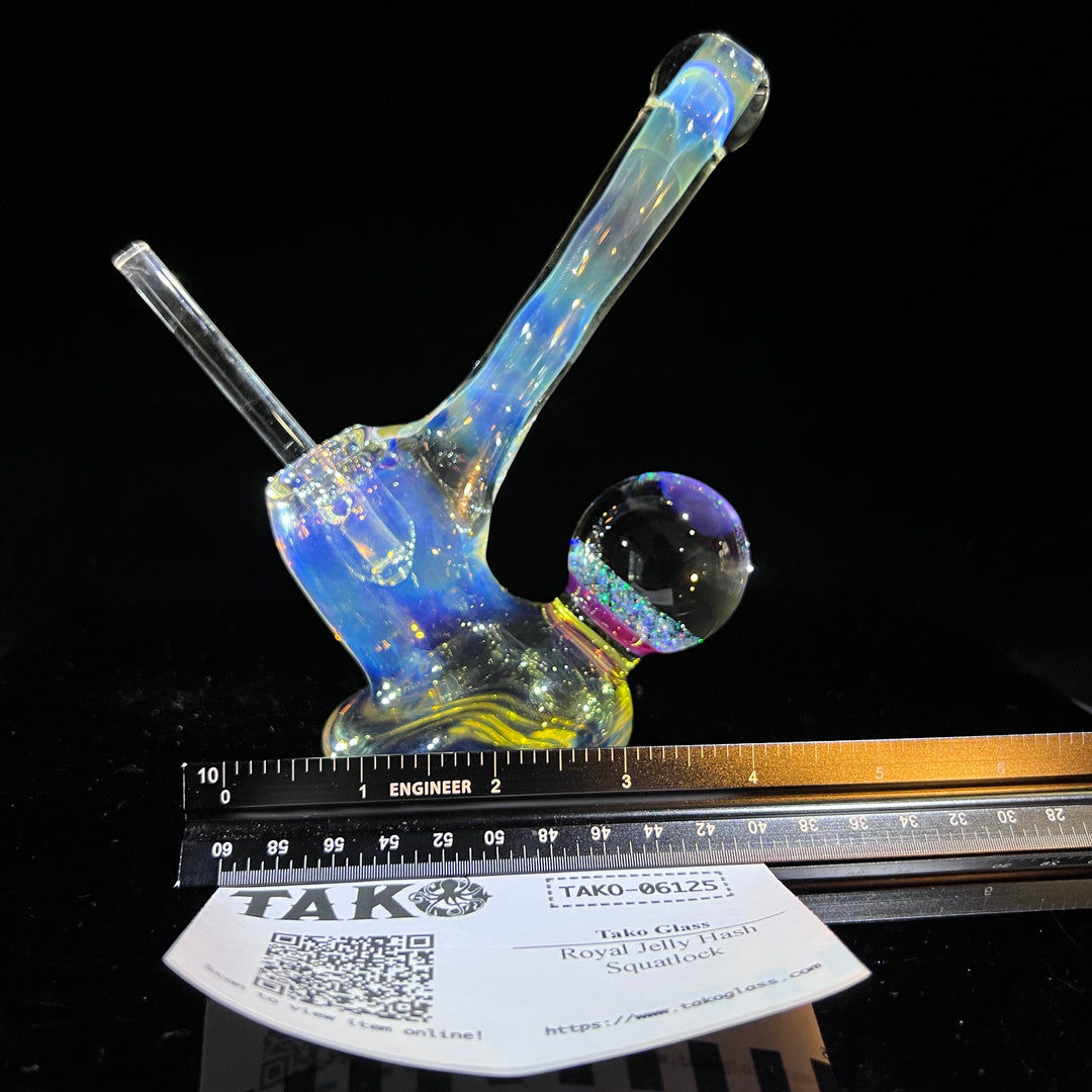 Royal Jelly Hash Squatlock Glass Pipe Tako Glass   