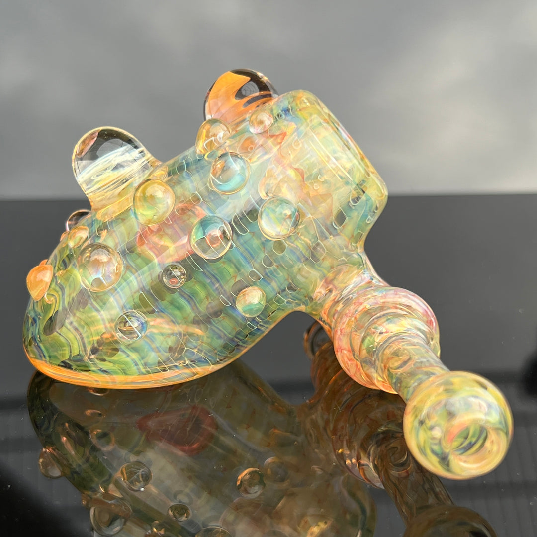 Gold Fumed Sidecar Pipe Glass Pipe Sugar Shack   