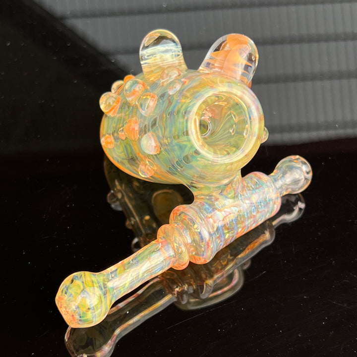 Gold Fumed Sidecar Pipe Glass Pipe Sugar Shack   