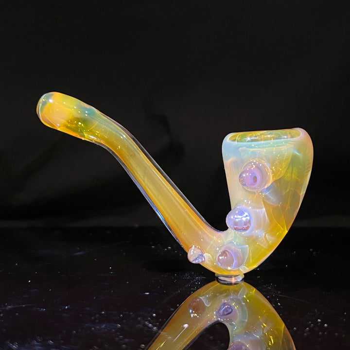 Fumed Spike Sherlock Glass Pipe Orosboro Glass   