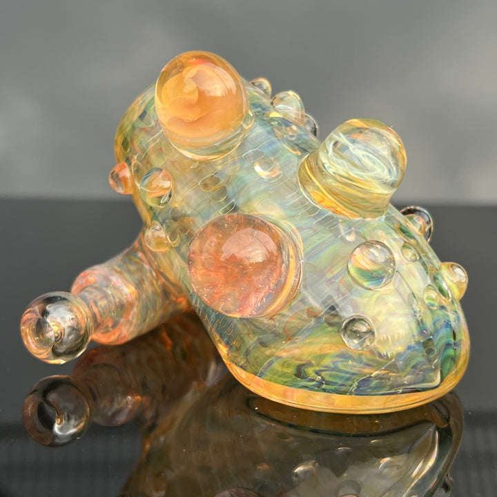 Gold Fumed Sidecar Pipe Glass Pipe Sugar Shack   