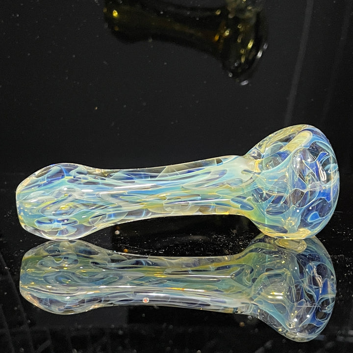 Large Ghost Flame Pipe Glass Pipe Tiny Mike   