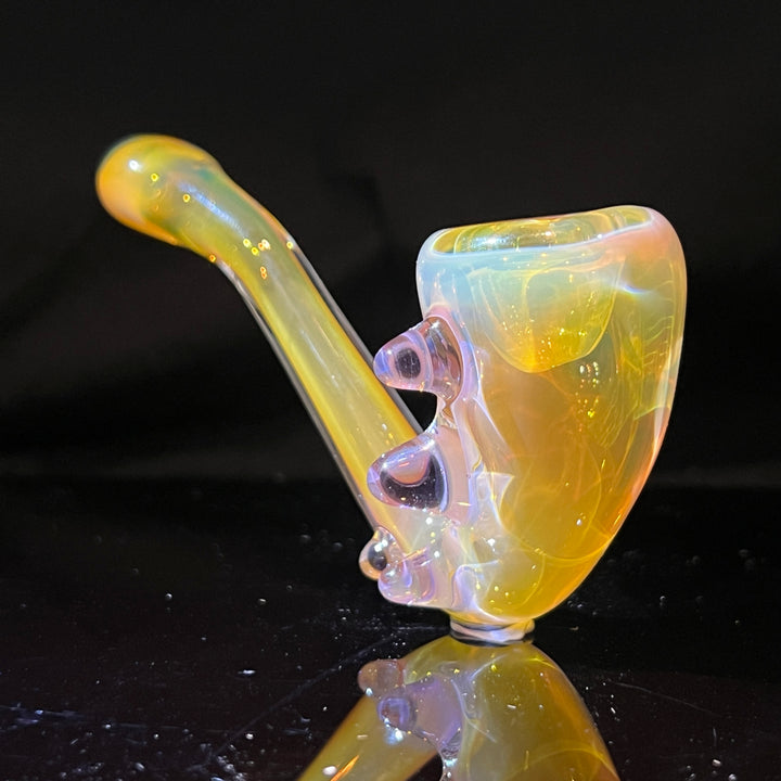 Fumed Spike Sherlock Glass Pipe Orosboro Glass   