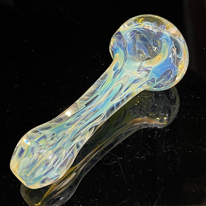 Large Ghost Flame Pipe Glass Pipe Tiny Mike   