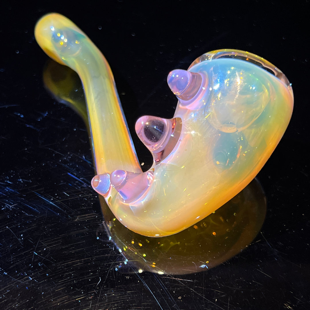 Fumed Spike Sherlock Glass Pipe Orosboro Glass   