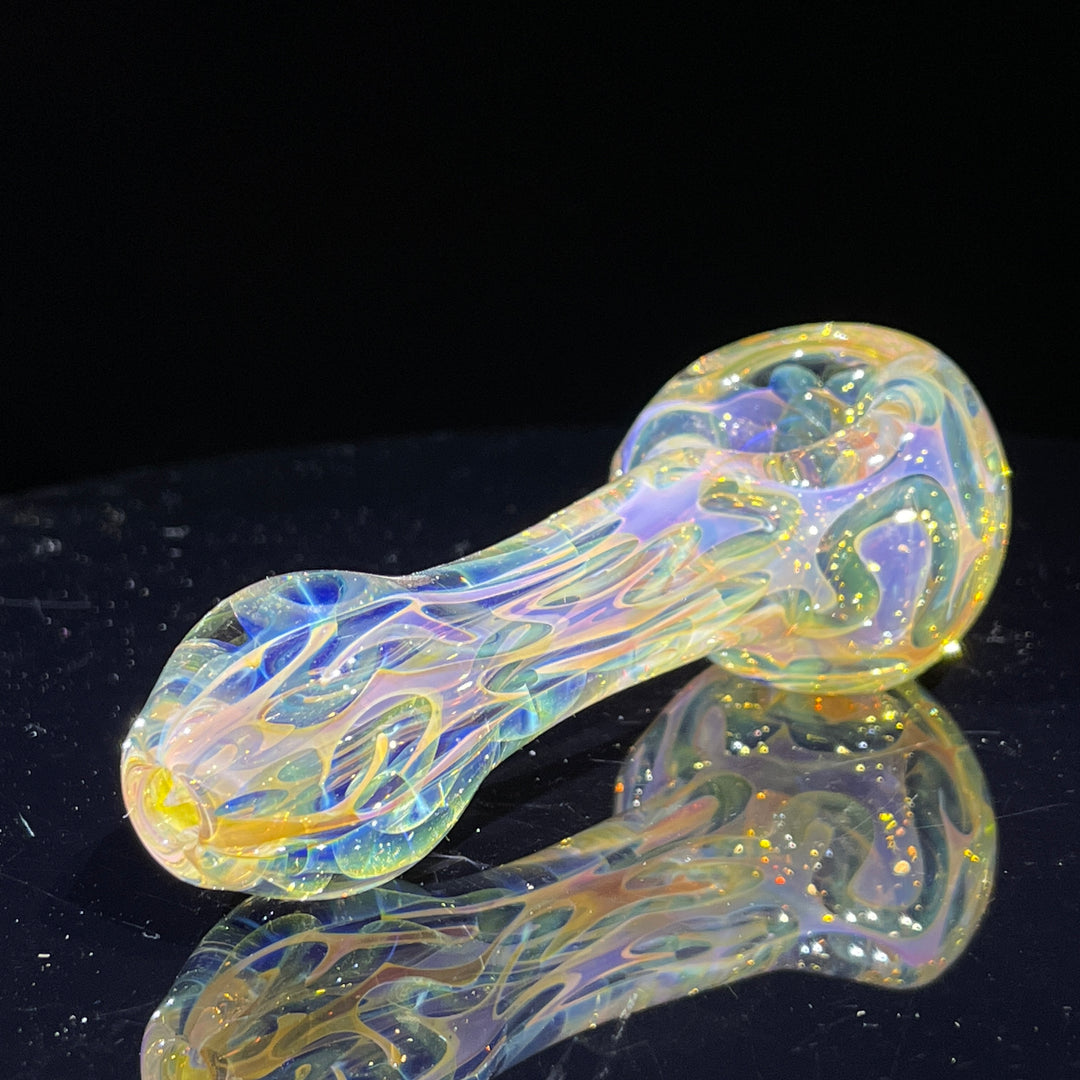 Large Ghost Flame Pipe Glass Pipe Tiny Mike   