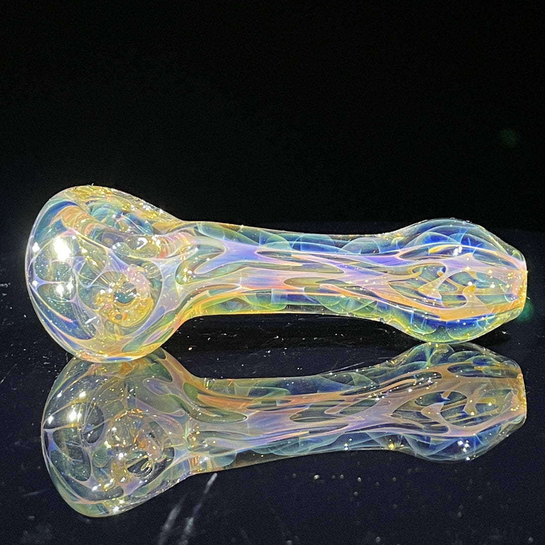 Large Ghost Flame Pipe Glass Pipe Tiny Mike   